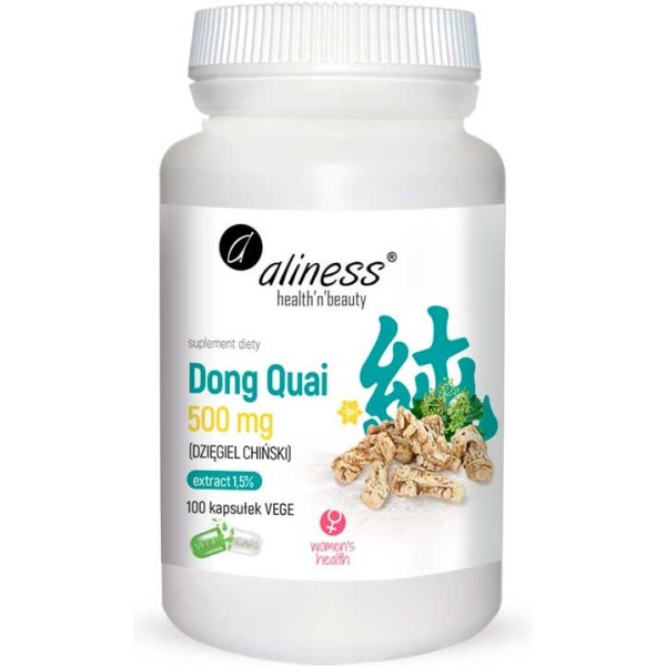 Aliness Dong Quai 500 Mg 100 Caps