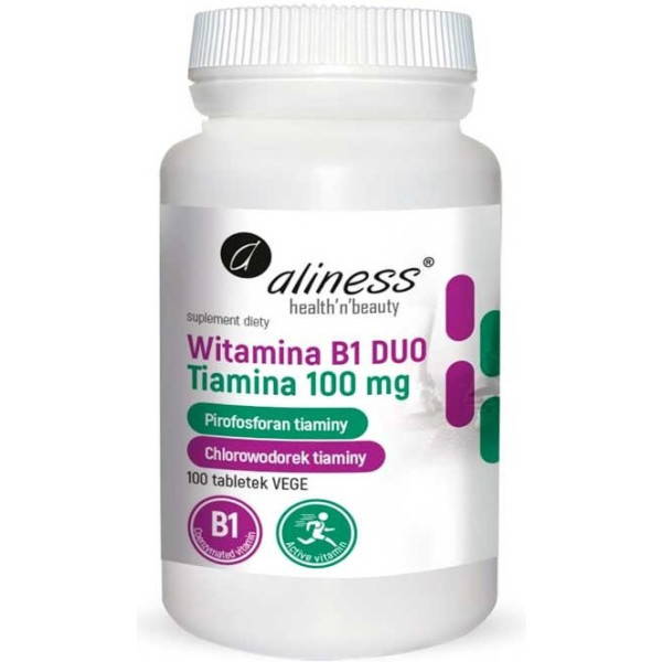 Aliness Vitamin B1 Duo 100 Kapseln