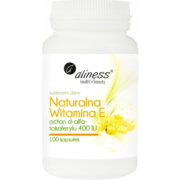 Aliness Vitamina E Natural 100 Caps