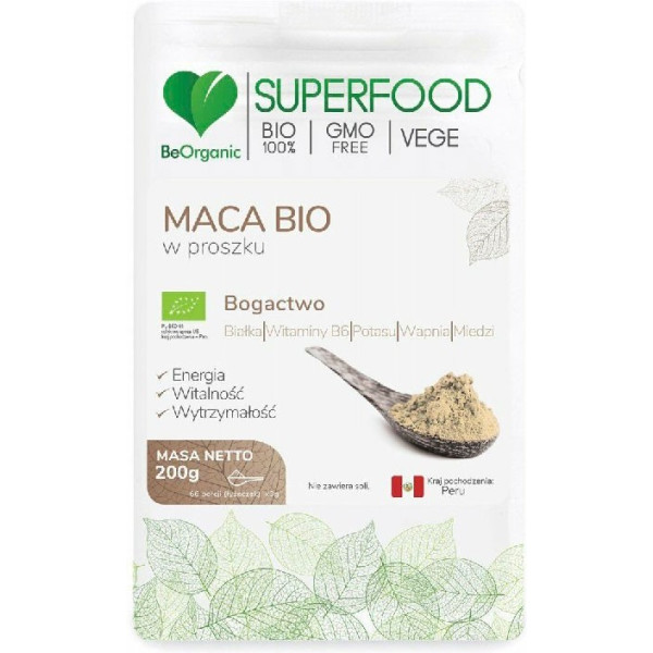 Diet Food Organic Maca 200 Gr