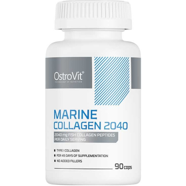 Ostrovit Colágeno Marinho 90 Cápsulas