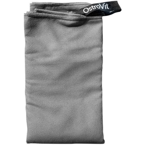 Toalha Microfibra Ostrovit 80×40cms Cinzento
