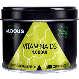 Aldous Labs Vitamin D3 4000 Ui 500 Comp