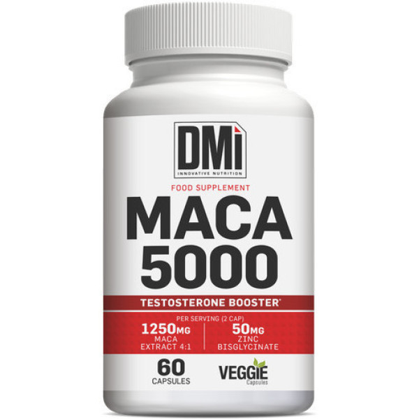 Dmi Nutrition Maca 5000 (Extrait de maca 4:1 + Bisglycinate de Zinc) 60 Caps