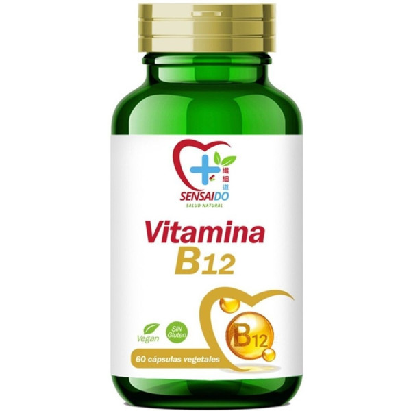 Sensai Vegan Vitamin B12 1.000 µg Cyanocobalamin und Methylcobalamin 60 Kapseln
