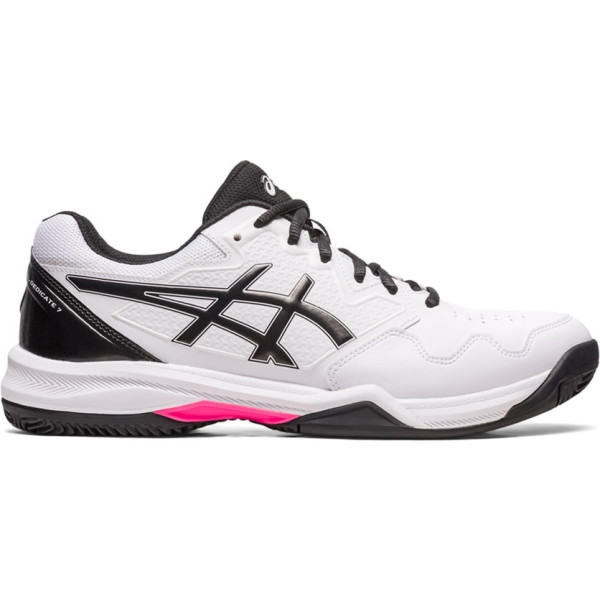 Asics Gel-dedicate 7 Clay Blanco Negro 1041a224 104 - Blanco Claro