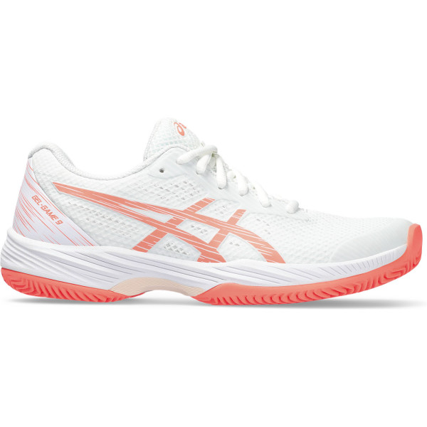 Asics Gel-game 9 Clay/oc 1042a217-104 Mujer - Blanco Claro