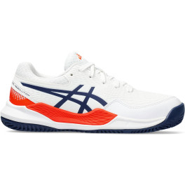 Asics Gel-resolution 9 Gs Clay 1044a068-103 Blanco Junior - Blanco Claro