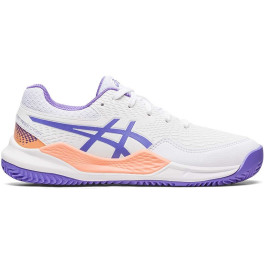 Asics Gel-resolution 9 Gs Clay Blanco Morado Junior 1044a068-101 - Blanco Claro