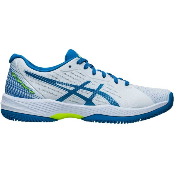 Asics Solution Swift Ff Clay Azul Claro 1042a198-401 Mujer - Azul