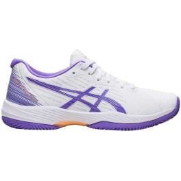 Asics Solution Swift Ff Clay Blanco 1042a198-105 Mujer - Negro