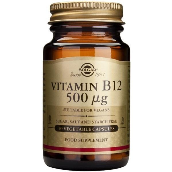 Solgar Vitamin B12 500 mcg 50 tabs
