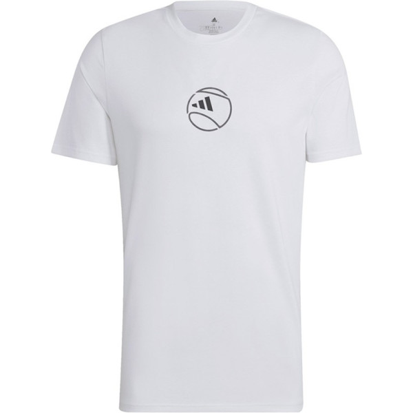 Adidas T-Shirt M Tns Cat G - Weiß