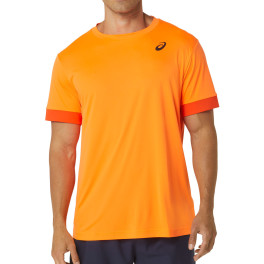 Asics Camiseta Men Court Ss Top 2041a255 - Naranja