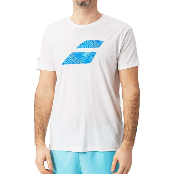 Babolat T-Shirt Exs Bg Flag Tee - Blau