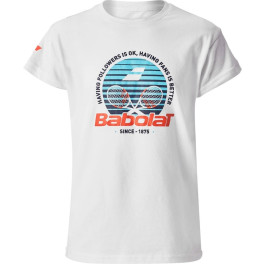 Babolat Camiseta Exs Cotton Tee Niño - Azul