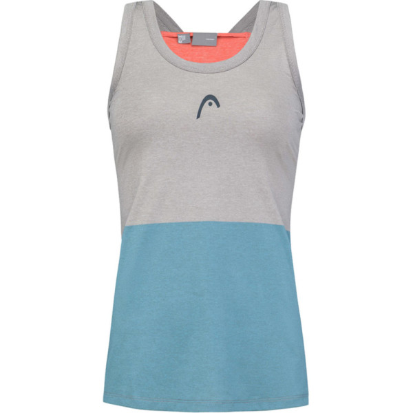 Head Camiseta De Tirantes Padel Tech Mujer - Azul Marino