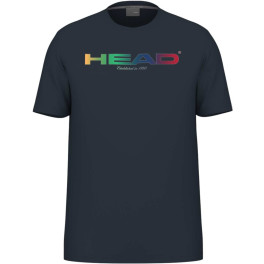 Head Camiseta Rainbow Men 811644 - Blanco