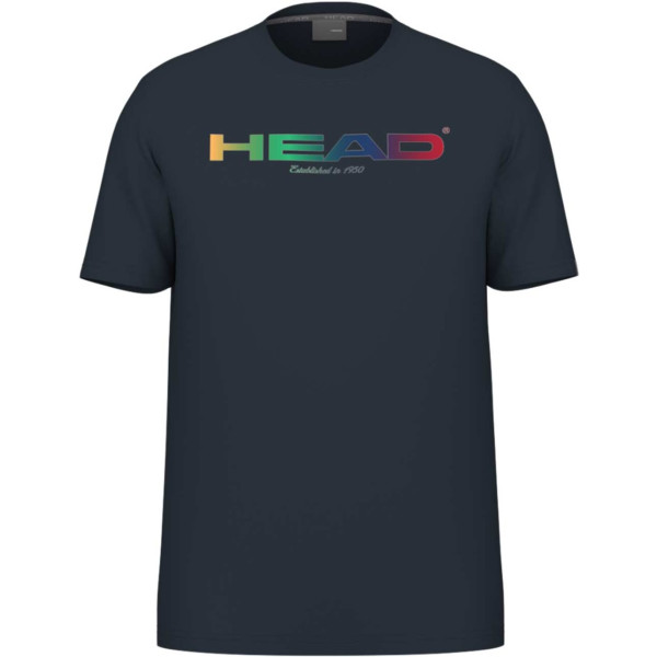 Head Camiseta Rainbow Men 811644 - Blanco