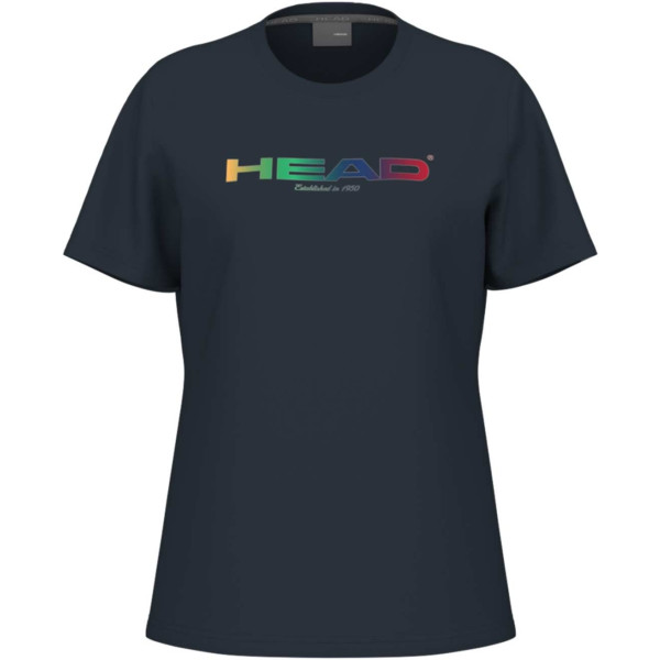 Head Camiseta Rainbow T-shirt Mujer - Azul