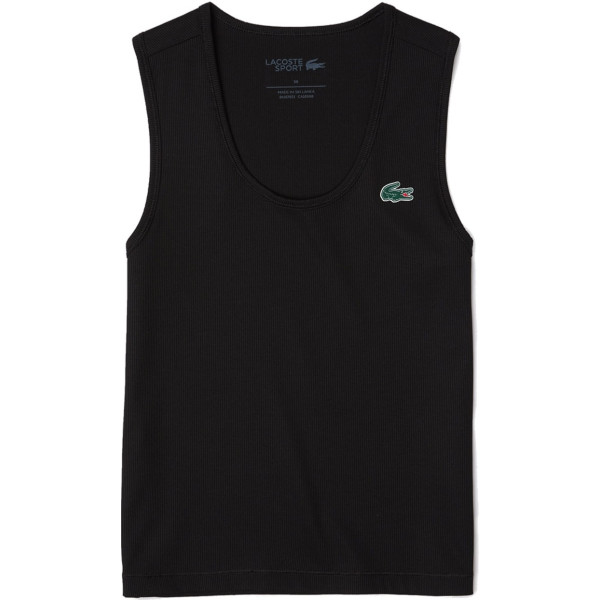 Lacoste Camiseta Tf4874 Mujer - Negro