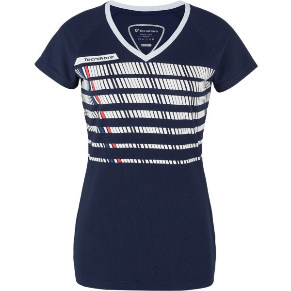 Tecnifibre Camiseta T-shirt F2 Mujer - Azul Marino