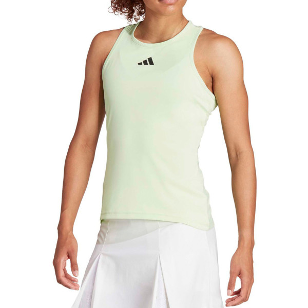 Adidas Camiseta Tirantes Club Mujer - Verde
