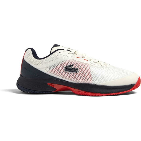 Lacoste Tech Point Blanco Rojo 45m015 Wn1 - Blanco Claro