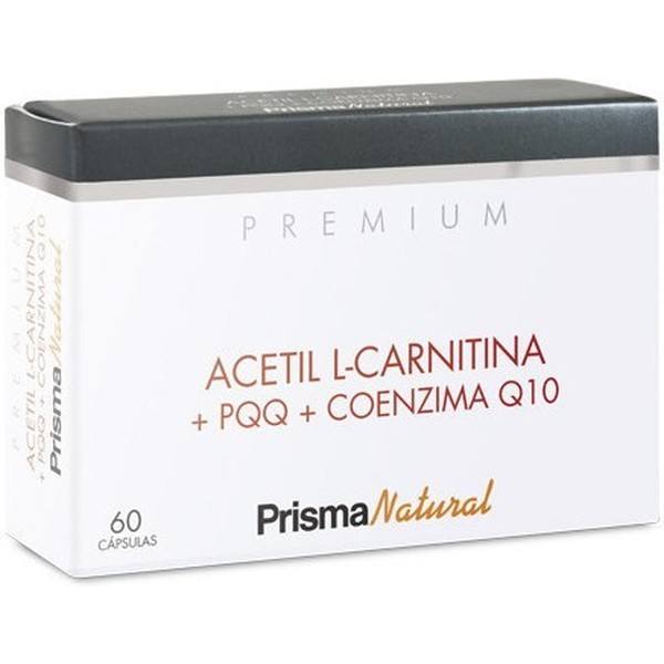 Prisma Natural Premium Acetil L-carnitina+pqq+coenzima Q10 60 Caps