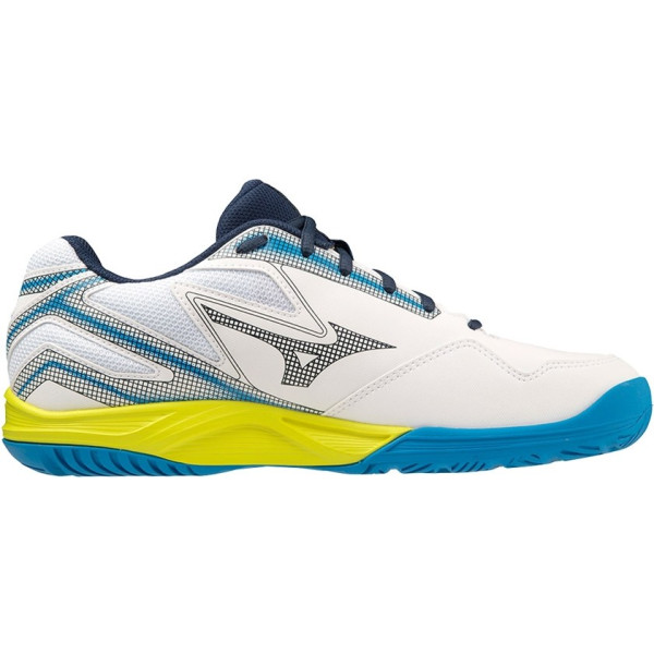 Mizuno Break Shot 4 Ac Bianco Giallo 61ga234015 - Bianco Chiaro