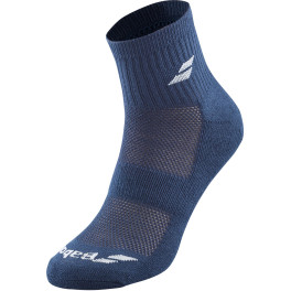 Babolat Pack 3 Pares Calcetines Quarter - Blanco