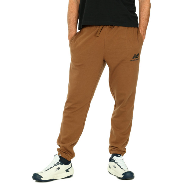 New Balance Pantalón Essentials Stacked Logo Mp31539 - Gris