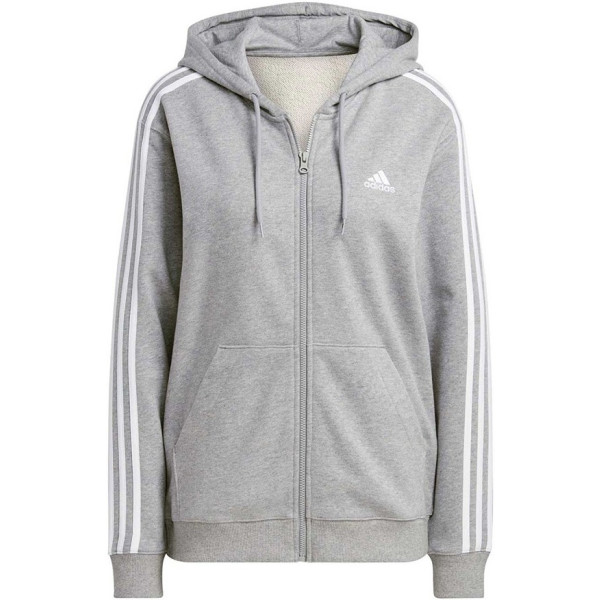 Adidas Sweatshirt W 3s Ft Fz R Women - Gray