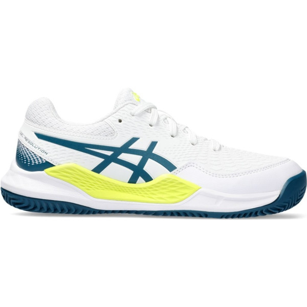 Asics Zapatillas Gel-resolution 9 Gs Clay 1044a068 102 Junior - Blanco Claro