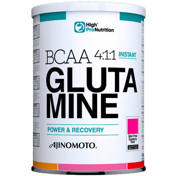High Pro Nutrition Bcaa 4:1:1 + Glutamina 500 gr