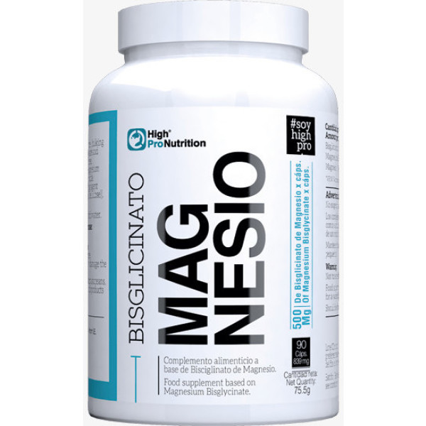 High Pro Nutrition Bisglicinato De Magnesio 90 caps