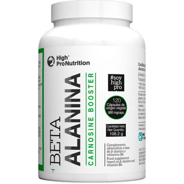 High Pro Nutrition Beta Alanina 120 caps