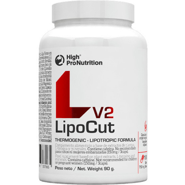 High Pro Nutrition New Lipocut V2 120 caps