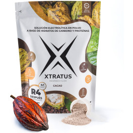 Xtratus Endurance Recovery Drink 4:1 com Carboidratos e Proteína Vegana com Cacau 1 kg