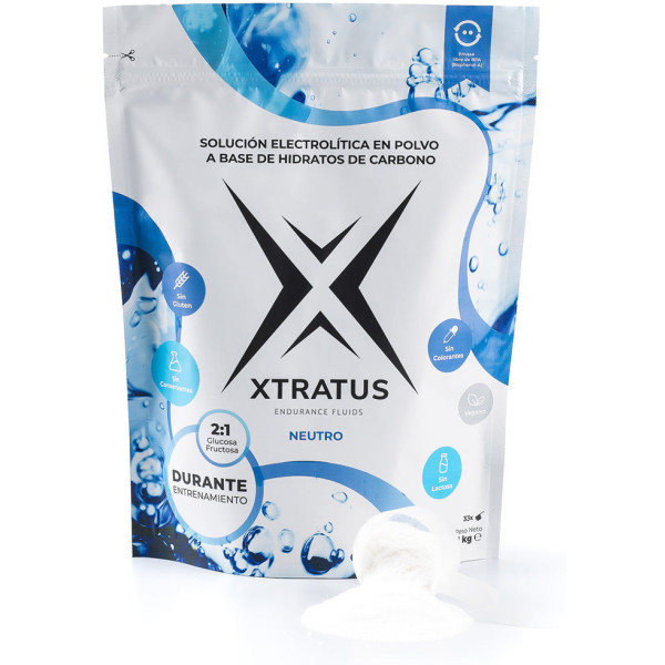 Xtratus Endurance Bebida Isotônica de Carboidratos e Eletrólitos Sabor Neutro 1 kg