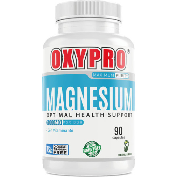 Oxypro Nutrition Magnesio 500 Con Vitamina B6 90 caps