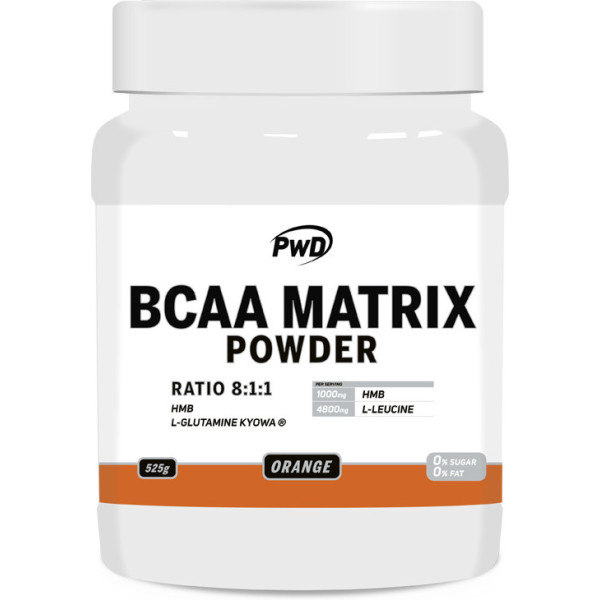 Pwd Bcaa Matrix (sabor Naranja) 525 G (naranja)