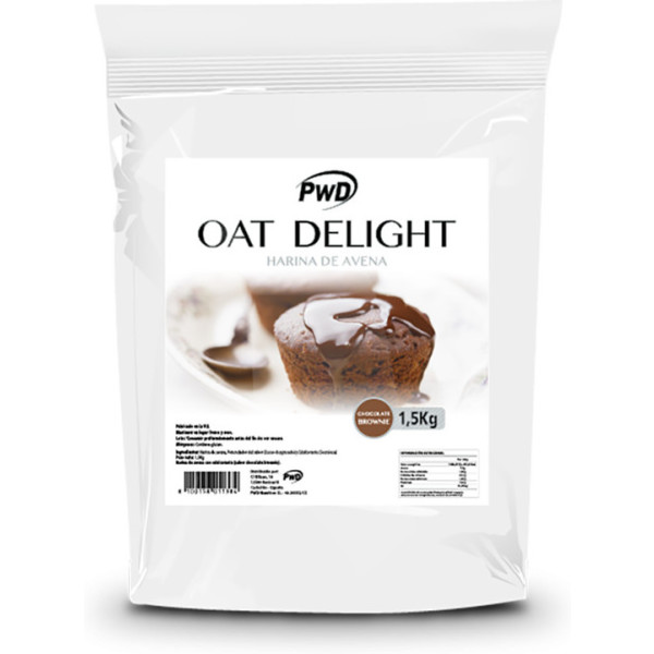 Pwd Oat Delight Sabor Brownie Chocolate 1.5 Kg (chocolate - Brownie)