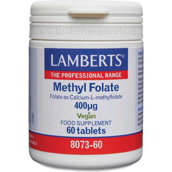 Lamberts Methylfolaat 400 mcg 60 tabletten