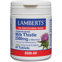 Lamberts Mariadistel 2500 mg 60 tabletten