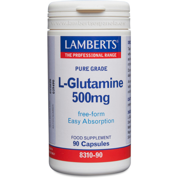 Lamberts L-Glutamin 500 mg 90 Kapseln