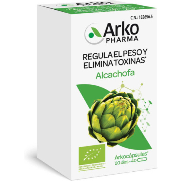 Arkopharma Biologische Artisjok 40 Caps