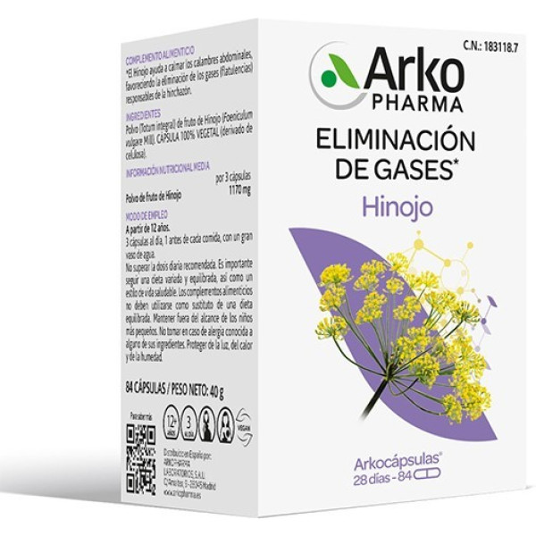 Arkopharma Funcho 84 Cápsulas