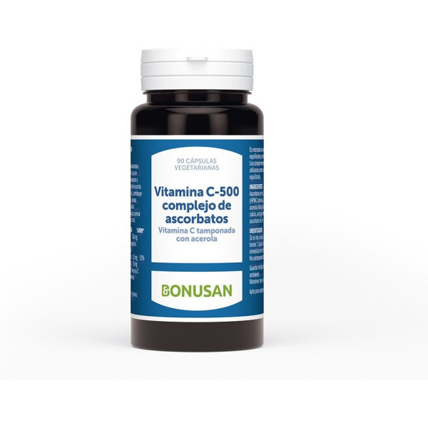 Bonusan Complesso di vitamina C-500 ascorbato 90 capsule