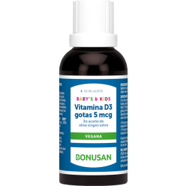 Bonusan Vitamina D3 Gotas 5 Mcg Infantil 30 Ml